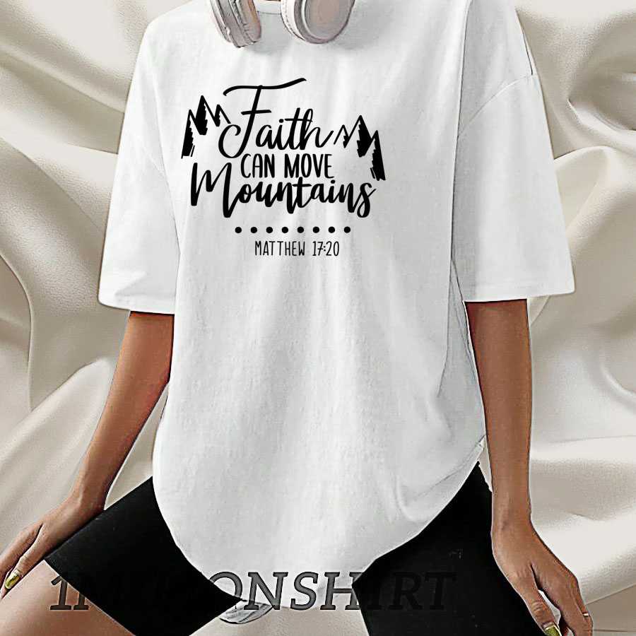 Christian Faith Tee Matthew 17:20 Mustard Seed Design